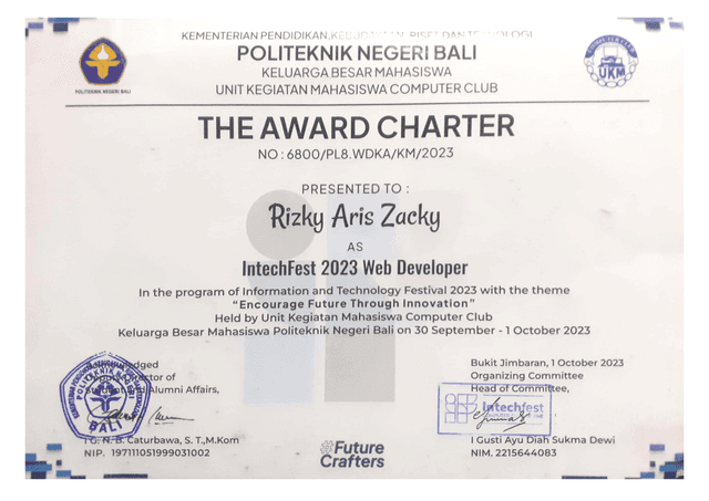 Intechfest Developers